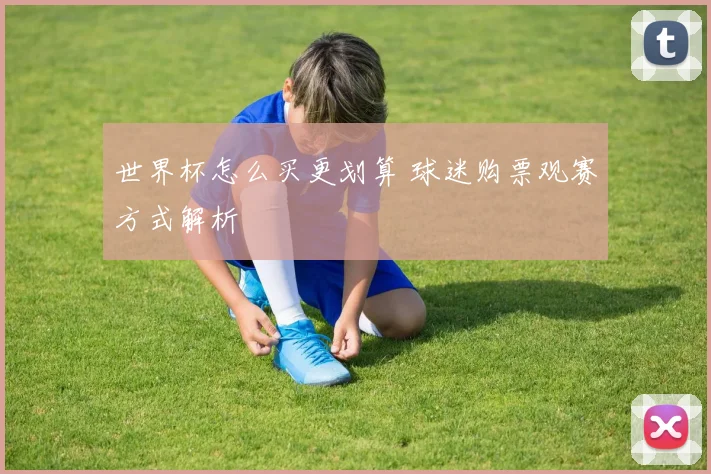 世界杯怎么买更划算 球迷购票观赛方式解析